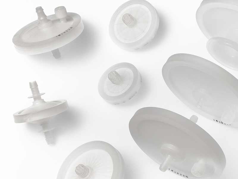 ディスク型（コマ型）フィルター